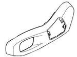 T4A32613PVJ - Body: Seat Frame Trim Panel for Jaguar Image