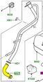 LR104413 - Air &amp; Fuel Delivery: Fuel Tank Filler Neck for Land Rover: Discovery Sport Image