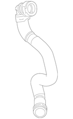 LR016320 - : Connector Tube for Land Rover: LR4, Range Rover Sport Image