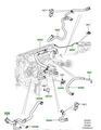 LR094510 - Cooling System: Radiator Coolant Hose for Land Rover: Discovery Sport, Range Rover Evoque Image