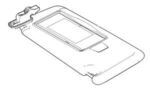 C2P15010AMN - : Sunvisor - LH Driver's Side for Jaguar Image