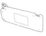 C2D18352NUG - : Illuminated Sunvisor for Jaguar Image