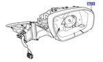 LR068144 - : Sideview Mirror for Land-Rover Image