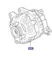 LR105985 - : ALTERNATOR for Land Rover: Defender 110, Defender 90, Discovery, Discovery Sport, Range Rover Evoque, Range Rover Sport, Range Rover Velar Image