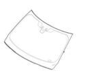LR184592 - : Windshield for Land-Rover Image