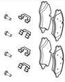 614123463 - : Front Brake Pad Set for Land-Rover Image