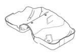 LR122799 - : Shield - Fuel Tank for Land-Rover Image