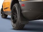 M1PZ16A550BA - : Splash Guards, Molded, Black, Rear for Ford: Bronco Sport Image