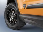 M1PZ16A550AA - : Splash Guards, Molded, Black, Front for Ford: Bronco Sport Image