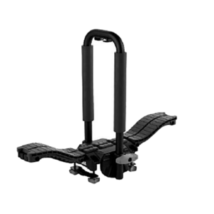 19419506 - : Rack Mounted Compassandtrade; Watersport Kayak for Buick: Enclave, Encore, Encore GX, Envision, Regal Sportback, Regal TourX | Cadillac: Escalade, Escalade ESV, LYRIQ, SRX, XT4, XT5, XT6 | Chevrolet: Avalanche, Blazer, Blazer EV, Bolt EUV, Bolt EV, Captiva Sport, Colorado, Cruze, Cruze Limited, Equinox, Equinox EV, Silverado 1500, Silverado 1500 LTD, Silverado 2500 HD, Silverado 3500 HD, Silverado EV, Sonic, Suburban, Suburban 1500, Suburban 2500, Suburban 3500 HD, Tahoe, Trailblazer, Traverse, Trax | GMC: Acadia, Acadia Limited, Canyon, Sierra 1500, Sierra 1500 Limited, Sierra 2500 HD, Sierra 3500 HD, Sierra EV, Terrain, Yukon, Yukon XL, Yukon XL 1500, Yukon XL 2500 Image