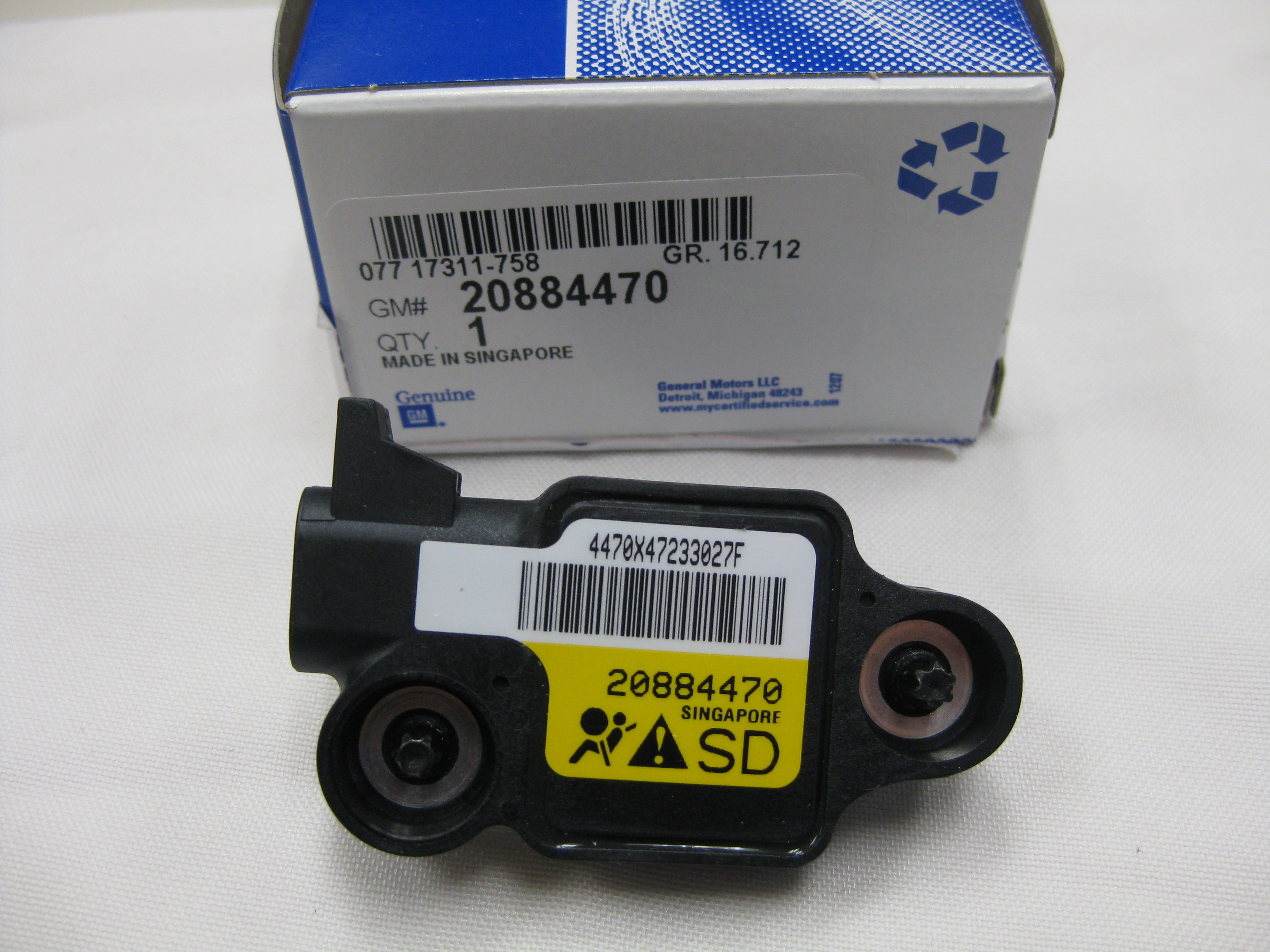 20884470 - Electrical: Side Impact Sens for GM Image