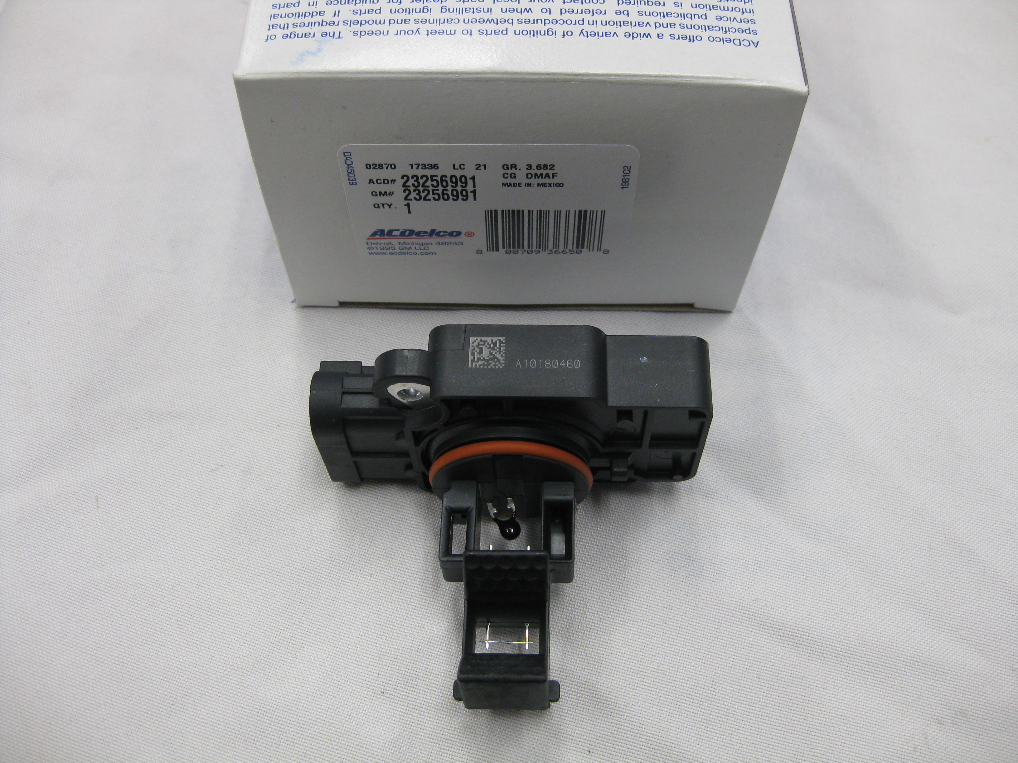 23256991 - Engine: Air Mass Sensor for Cadillac: CTS, Escalade, Escalade ESV, Escalade EXT | Chevrolet: Avalanche, Silverado 1500, Silverado 2500 HD, Silverado 3500 HD, Suburban 1500, Suburban 2500, Suburban 3500 HD, Tahoe | GMC: Sierra 1500, Sierra 2500 HD, Sierra 3500 HD, Yukon, Yukon XL 1500, Yukon XL 2500 Image