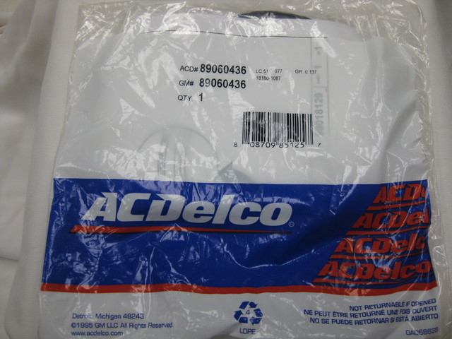89060436 - Engine: Rear Main Seal for Buick: LaCrosse, Rainier | Cadillac: CT5, CTS, Escalade, Escalade ESV, Escalade EXT | Chevrolet: Avalanche, Avalanche 1500, Camaro, Caprice, Colorado, Corvette, Express 1500, Express 2500, Express 3500, Express 4500, Impala, LCF 3500, Monte Carlo, Silverado 1500, Silverado 1500 Classic, Silverado 1500 HD, Silverado 1500 HD Classic, Silverado 2500, Silverado 2500 HD, Silverado 2500 HD Classic, Silverado 3500, Silverado 3500 Classic, Silverado 3500 HD, SS, SSR, Suburban 1500, Suburban 2500, Suburban 3500 HD, Tahoe, Trailblazer, Trailblazer EXT | GMC: Canyon, Envoy, Envoy XL, Envoy XUV, Savana 1500, Savana 2500, Savana 3500, Savana 4500, Sierra 1500, Sierra 1500 Classic, Sierra 1500 HD, Sierra 1500 HD Classic, Sierra 2500, Sierra 2500 HD, Sierra 2500 HD Classic, Sierra 3500, Sierra 3500 Classic, Sierra 3500 HD, Yukon, Yukon XL 1500, Yukon XL 2500 | Hummer: H2, H3, H3T | Pontiac: Firebird, G8, Grand Prix, GTO Image