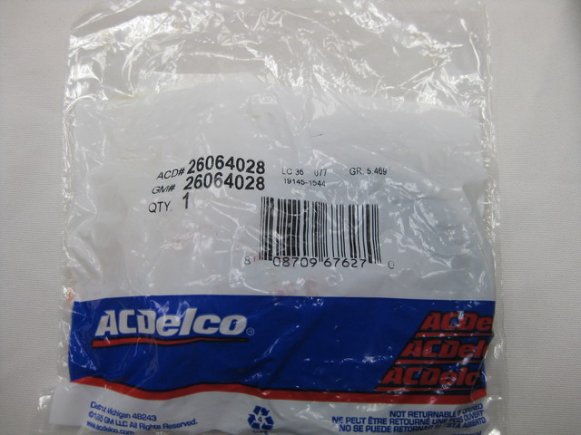 26064028 - Universals &amp; Rear Axle: Pinion Seal for Buick: Rainier, Roadmaster | Cadillac: Escalade, Escalade ESV, Escalade EXT, Fleetwood | Chevrolet: Avalanche, Avalanche 1500, Avalanche 2500, Blazer, C1500, Caprice, Express 1500, Express 2500, Express 3500, G10, G20, Impala, K1500 Pickup, S10, Silverado 1500, Silverado 1500 Classic, Silverado 1500 HD, Silverado 2500, Silverado 2500 HD, Silverado 3500, Silverado 3500 HD, SSR, Suburban 1500, Suburban 2500, Suburban C1500, Suburban K1500, Tahoe, Trailblazer, Trailblazer EXT | GMC: C1500 Pickup, Envoy, Envoy XL, Envoy XUV, G1500, G2500, Jimmy, K1500 Pickup, S15, Savana 1500, Savana 2500, Savana 3500, Sierra 1500, Sierra 1500 Classic, Sierra 1500 HD, Sierra 2500, Sierra 2500 HD, Sierra 3500, Sierra 3500 HD, Sonoma, Suburban C1500, Suburban K1500, Yukon, Yukon XL 1500, Yukon XL 2500 | Hummer: H3 | Oldsmobile: Bravada Image