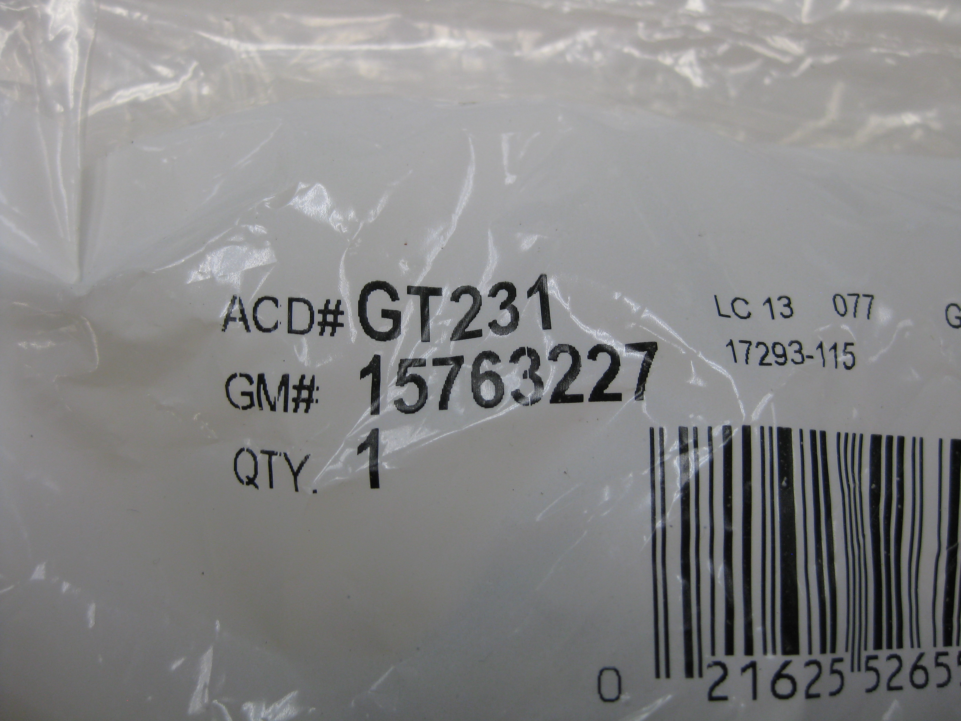 15763227 - Fuel System: Cap for GM Image