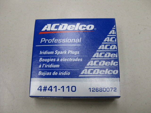 12680072 - Electrical: Spark Plug for Buick: LaCrosse, Rainier | Cadillac: Escalade, Escalade ESV, Escalade EXT | Chevrolet: Avalanche, Avalanche 1500, Camaro, Caprice, Colorado, Corvette, Express 1500, Express 2500, Express 3500, Express 4500, LCF 3500, Silverado 1500, Silverado 2500 HD, Silverado 3500 HD, SS, Suburban 1500, Suburban 2500, Suburban 3500 HD, Tahoe | GMC: Canyon, Savana 1500, Savana 2500, Savana 3500, Savana 4500, Sierra 1500, Sierra 2500 HD, Sierra 3500 HD, Yukon, Yukon XL 1500, Yukon XL 2500 | Hummer: H3, H3T | Pontiac: G8 Image
