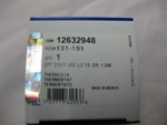12632948 - Cooling System: Thermostat for Cadillac: Escalade | Chevrolet: Astro, Blazer, C1500, C2500, C3500, C3500HD, Express 1500, Express 2500, Express 3500, K1500 Pickup, K2500 Pickup, K3500 Pickup, P30, S10, Silverado 1500, Silverado 1500 Classic, Suburban C1500, Suburban C2500, Suburban K1500, Suburban K2500, Tahoe | GMC: C1500 Pickup, C2500 Pickup, C3500 Pickup, C3500HD, Jimmy, K1500 Pickup, K2500 Pickup, K3500 Pickup, P3500, Safari, Savana 1500, Savana 2500, Savana 3500, Sierra 1500, Sierra 1500 Classic, Sonoma, Suburban C1500, Suburban C2500, Suburban K1500, Suburban K2500, Yukon | Oldsmobile: Bravada Image