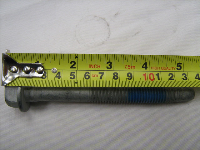 11562587 - Body: Mount Cushion Bolt for Buick: Envision, LaCrosse, Regal Sportback, Regal TourX | Cadillac: Escalade, Escalade ESV, Escalade EXT, XT4 | Chevrolet: Avalanche, Silverado 1500, Silverado 1500 Classic, Silverado 1500 HD, Silverado 1500 HD Classic, Silverado 1500 LD, Silverado 1500 LTD, Silverado 2500 HD, Silverado 2500 HD Classic, Silverado 3500, Silverado 3500 Classic, Silverado 3500 HD, Suburban, Suburban 1500, Suburban 2500, Tahoe | GMC: Sierra 1500, Sierra 1500 Classic, Sierra 1500 HD, Sierra 1500 HD Classic, Sierra 1500 Limited, Sierra 2500 HD, Sierra 2500 HD Classic, Sierra 3500, Sierra 3500 Classic, Sierra 3500 HD, Yukon, Yukon XL, Yukon XL 1500, Yukon XL 2500 Image