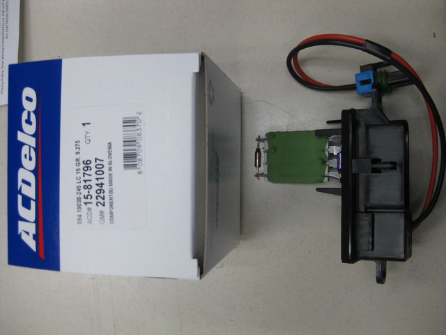 22941007 - : HVAC Blower Motor Control Module for Chevrolet: Express 1500, Express 2500, Express 3500, Express 4500 | GMC: Savana 1500, Savana 2500, Savana 3500, Savana 4500 Image