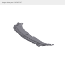 2478851507 - Attachment Parts: Basic Carrier, Bumper for Mercedes-Benz Image