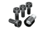 19901607 - Wheels: Rim Lock Set - M14 x 1.5 x 27 - Black for Mercedes-Benz Image