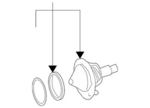 2712030575 - : Thermostat for Mercedes-Benz Image