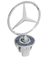 2108800186 - Attachment Parts: Mercedes Star for Mercedes-Benz: 200D, 280E, 300E, 300TE, 400E, 500E, C220, C230, C280, C43 AMG, CLK430, E320, E420, E430, E500, E55 AMG, S430, S55 AMG Image