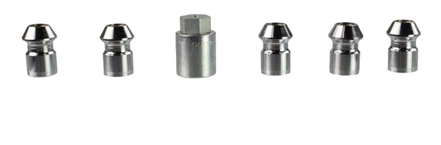 M2DZ1A043A - Wheels: 2021-2023 Ford Bronco - Wheel Locks - Chrome Plated For Exposed Lugs for Ford Image