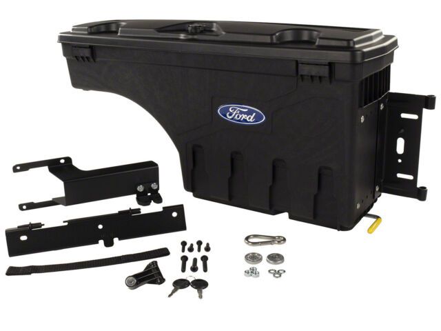 VFL3Z17N004E - Exterior: 2023-2025 Ford F-150 - Pivot Storage Box - Right Hand Side for Ford: F-150 Image