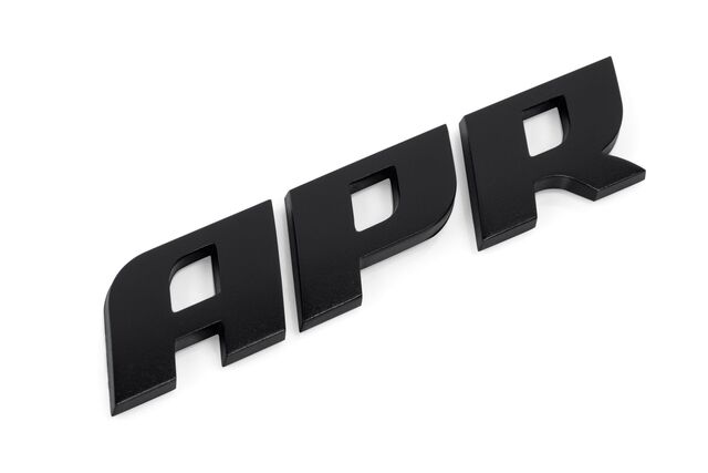 A1000008 - : APR BADGE - SATIN BLACK for APR Image