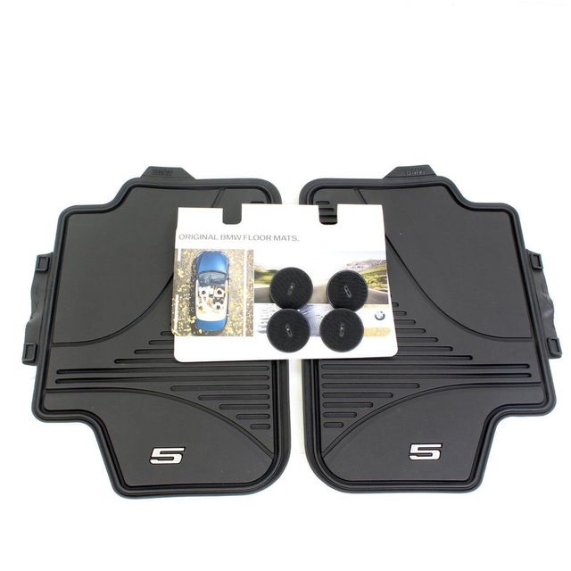 51472414219 - Interior: Floor Mats All-Weather Rear for BMW Image