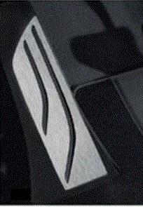 51472351267 - Interior: M Performance Stainless Steel Footrest for BMW Image