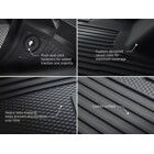 84333608 - : First-Row Interlocking Premium All-Weather Floor Liner in Jet Black with GMC Logo for GM Image