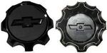 84465267 - : Wheel Center Caps, Gloss Black W\\/Bow-Tie Logo for GM Image