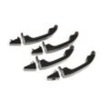 84713668 - : Front and Rear Door Handles in Black for Chevrolet: Silverado 1500, Silverado 1500 LD, Silverado 2500 HD, Silverado 3500 HD | GMC: Sierra 1500, Sierra 1500 Limited, Sierra 2500 HD, Sierra 3500 HD Image