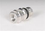 52458184 - : Air Conditioning Service Valve for Buick: Enclave, Envision, LaCrosse, Rendezvous, Terraza | Cadillac: ATS, CTS, DeVille, Seville, XT5, XT6 | Chevrolet: Camaro, Cobalt, Colorado, Corvette, Equinox, Express 1500, Express 2500, Express 3500, HHR, Impala, Impala Limited, Lumina, Monte Carlo, Silverado 1500, Silverado 2500 HD, Silverado 3500 HD, SSR, Suburban 3500 HD, Traverse, Traverse Limited, Uplander, Venture | GMC: Acadia, Acadia Limited, Canyon, Savana 1500, Savana 2500, Savana 3500, Sierra 1500, Sierra 2500 HD, Sierra 3500 HD, Terrain | Hummer: H2, H3, H3T | Oldsmobile: Alero, Intrigue, Silhouette | Pontiac: Firebird, G5, Grand Prix, Montana, Torrent, Trans Sport | Saturn: Astra, Outlook, Relay Image