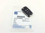 23335584 - : Folding Key with 5 Button Transmitter and Bowtie Logo for Chevrolet: Camaro, Cruze, Equinox, Malibu, Malibu Limited, Sonic Image