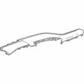 85629299 - Body: Upper Trim Panel for Chevrolet: Silverado 1500, Silverado 2500 HD, Silverado 3500 HD | GMC: Sierra 1500, Sierra 1500 Limited Image