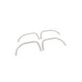 84828575 - : Front and Rear Fender Flare Set in White Frost Tricoat for GM Image