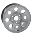 9595246 - Suspension: Wheel, Steel for Cadillac: Escalade | Chevrolet: Express 1500, Express 2500, Express 3500, Silverado 1500, Silverado 1500 Classic, Silverado 1500 HD, Silverado 1500 HD Classic, Silverado 2500 HD, Silverado 2500 HD Classic, Silverado 3500, Silverado 3500 Classic, Silverado 3500 HD, Suburban 1500, Suburban 2500, Tahoe | GMC: Savana 1500, Savana 2500, Savana 3500, Sierra 1500, Sierra 1500 Classic, Sierra 1500 HD, Sierra 1500 HD Classic, Sierra 2500 HD, Sierra 2500 HD Classic, Sierra 3500, Sierra 3500 Classic, Sierra 3500 HD, Yukon, Yukon XL 1500, Yukon XL 2500 Image