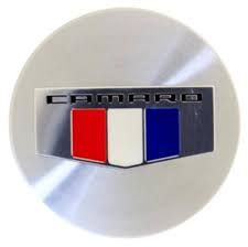 19352505 - Wheels: Center Cap in Brushed Aluminum with Camaro Script for GM Image