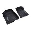 84333602 - : First-Row Premium All-Weather Floor Liners in Jet Black with Chevrolet Script for GM Image
