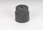 52458768 - : M10 x 1 Air Conditioning Service Valve Fitting Cap for Cadillac: XT6 | Chevrolet: Express 1500, Express 2500, Express 3500, Traverse, Traverse Limited | GMC: Savana 1500, Savana 2500, Savana 3500 Image