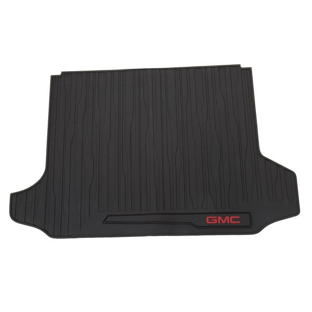 84289060 - Interior: Premium All-Weather Cargo Area Mat in Jet Black with GMC Logo for GMC: Terrain Image