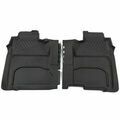 23237402 - Interior: Floor Liners, Rear Interlocking, Jet Black for Chevrolet: Silverado 1500, Silverado 2500 HD, Silverado 3500 HD | GMC: Sierra 1500, Sierra 2500 HD, Sierra 3500 HD Image