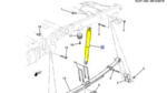 85016315 - Suspension: Shock for Chevrolet: Silverado 1500, Silverado 1500 LTD | GMC: Sierra 1500, Sierra 1500 Limited Image