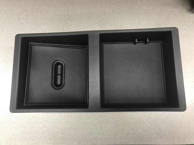 84106530 - Interior: Console Organizer Tray in Black for GM Image