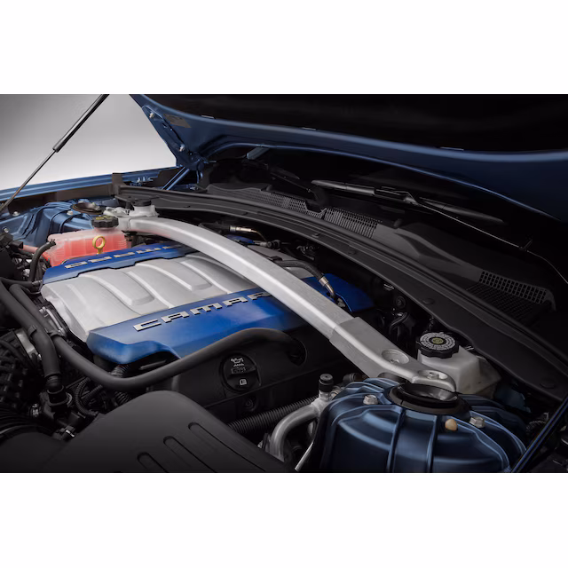84125309 - Exterior: Strut Tower Brace in Powder-Coated Aluminum for GM Image