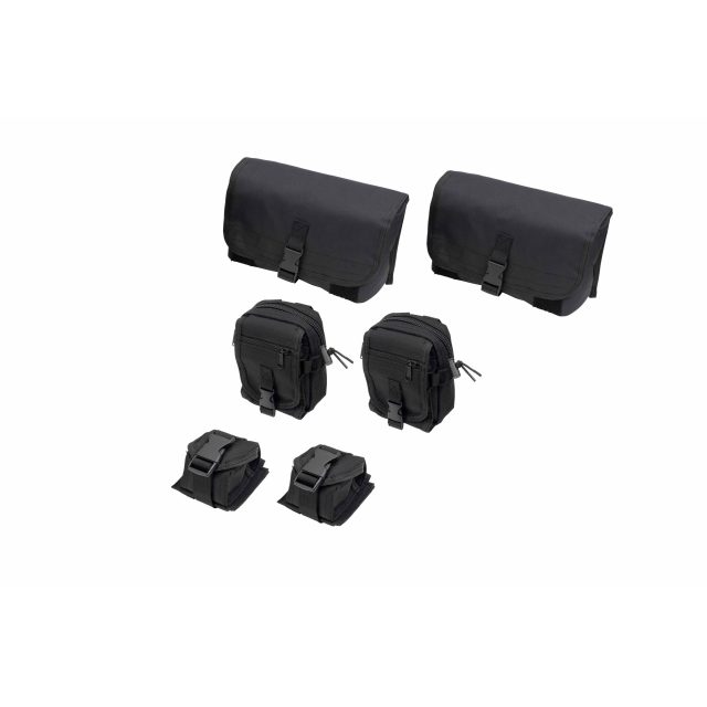 19434305 - Cargo Management: Molle Storage Bag System by Rugged Ridge for Chevrolet: Colorado, Silverado 1500, Silverado 1500 LTD, Silverado 2500 HD, Silverado 3500 HD | GMC: Canyon, Sierra 1500, Sierra 1500 Limited, Sierra 2500 HD, Sierra 3500 HD Image