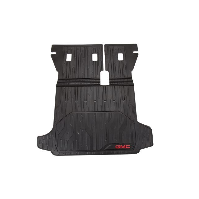 84269449 - Interior: Integrated Cargo Area Liner in Jet Black with GMC Logo for GMC: Terrain Image